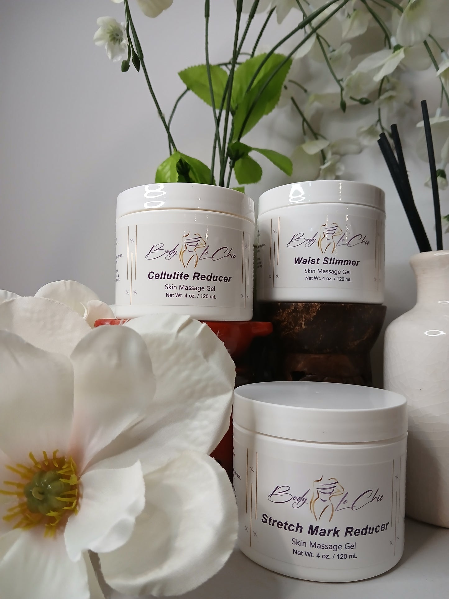 Waist Slimming, Cellulite & Stretch Mark Cream Combo!